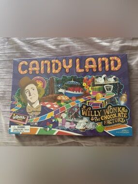 NEW Special Edition Willy Wonka Candy Land Board Game